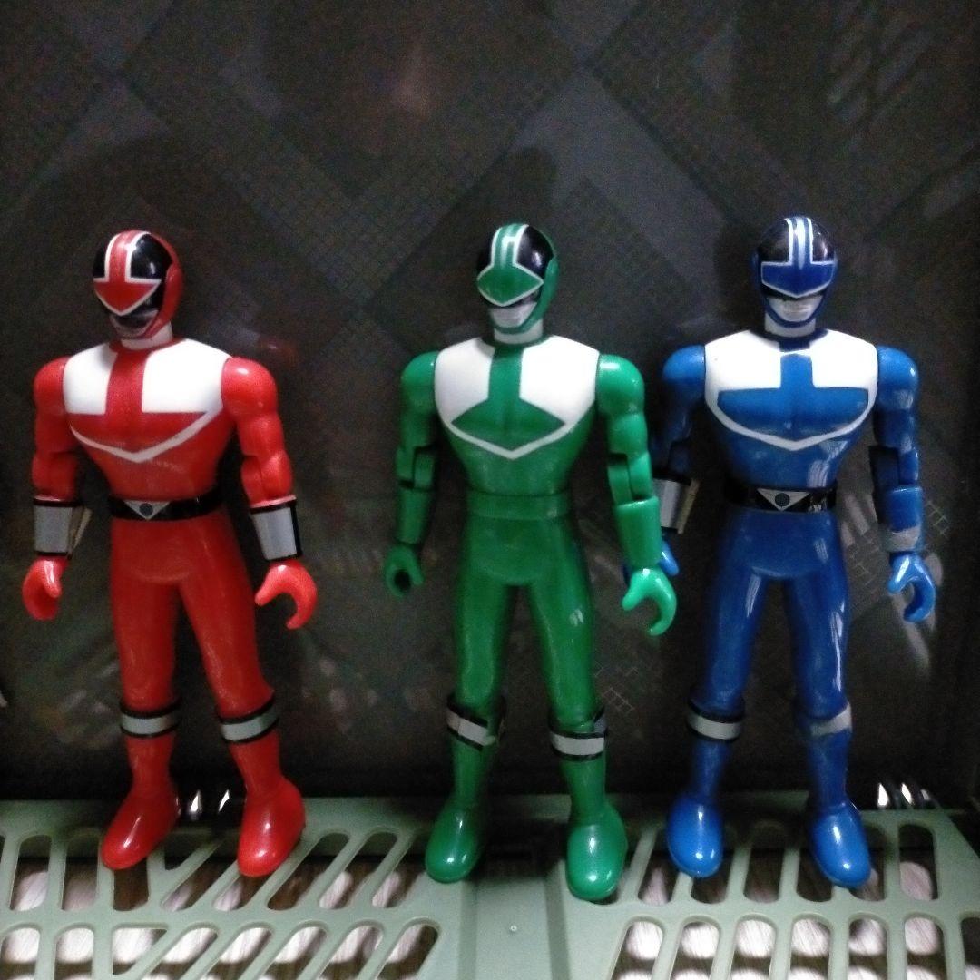 戦隊ヒーロー タイムレンジャー(当時物)