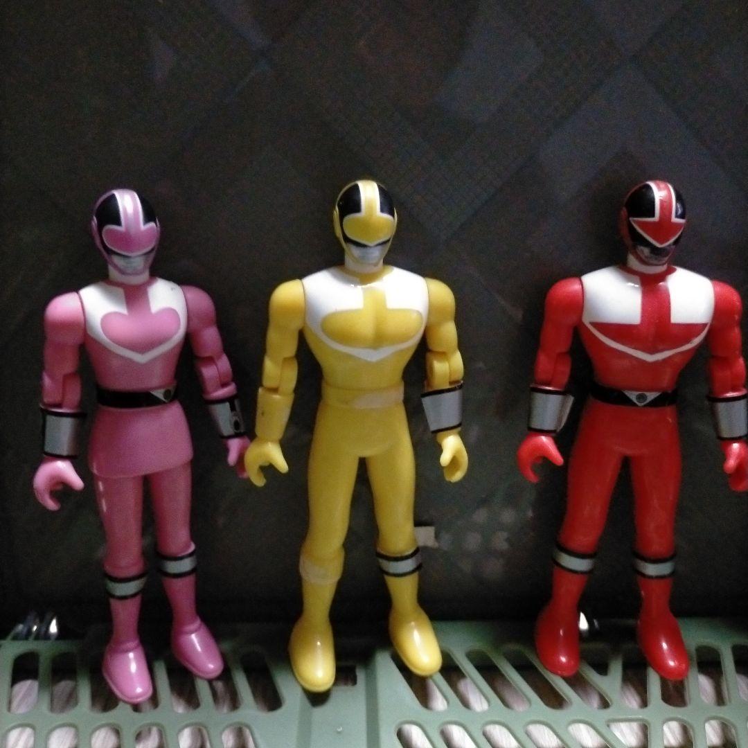 戦隊ヒーロー タイムレンジャー(当時物)