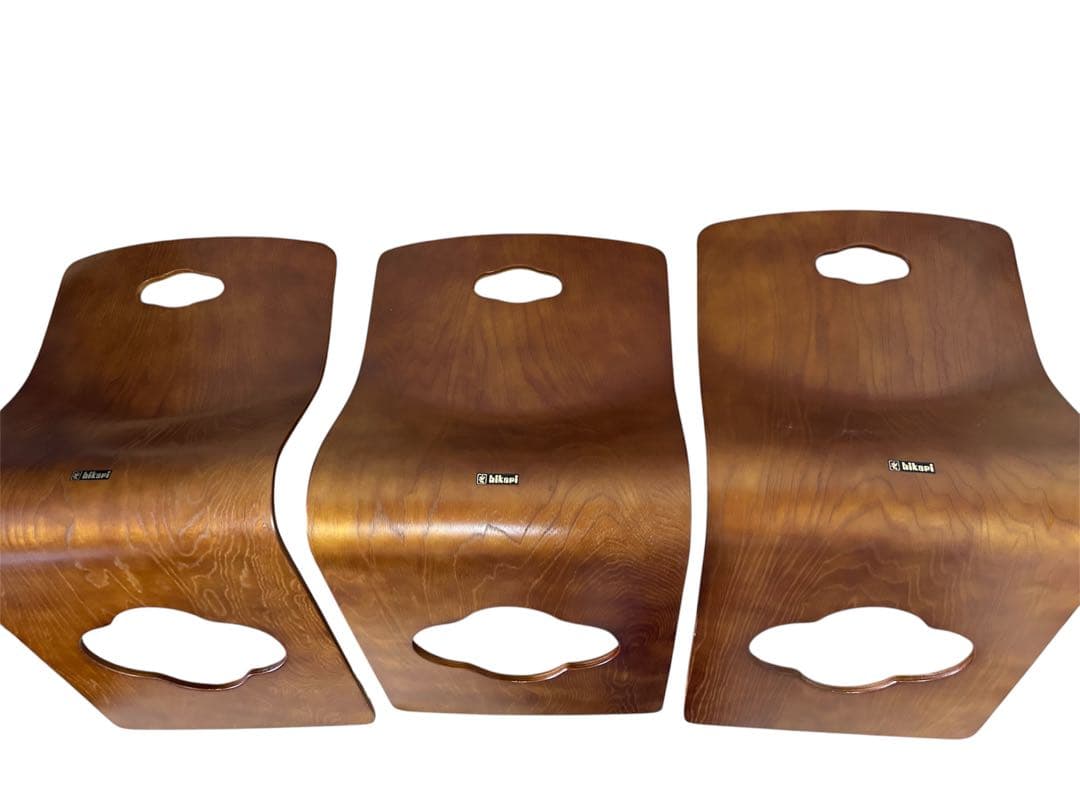 HIKARI 光製作所 曲げ木座椅子 10脚セット 和モダン旅館座椅子