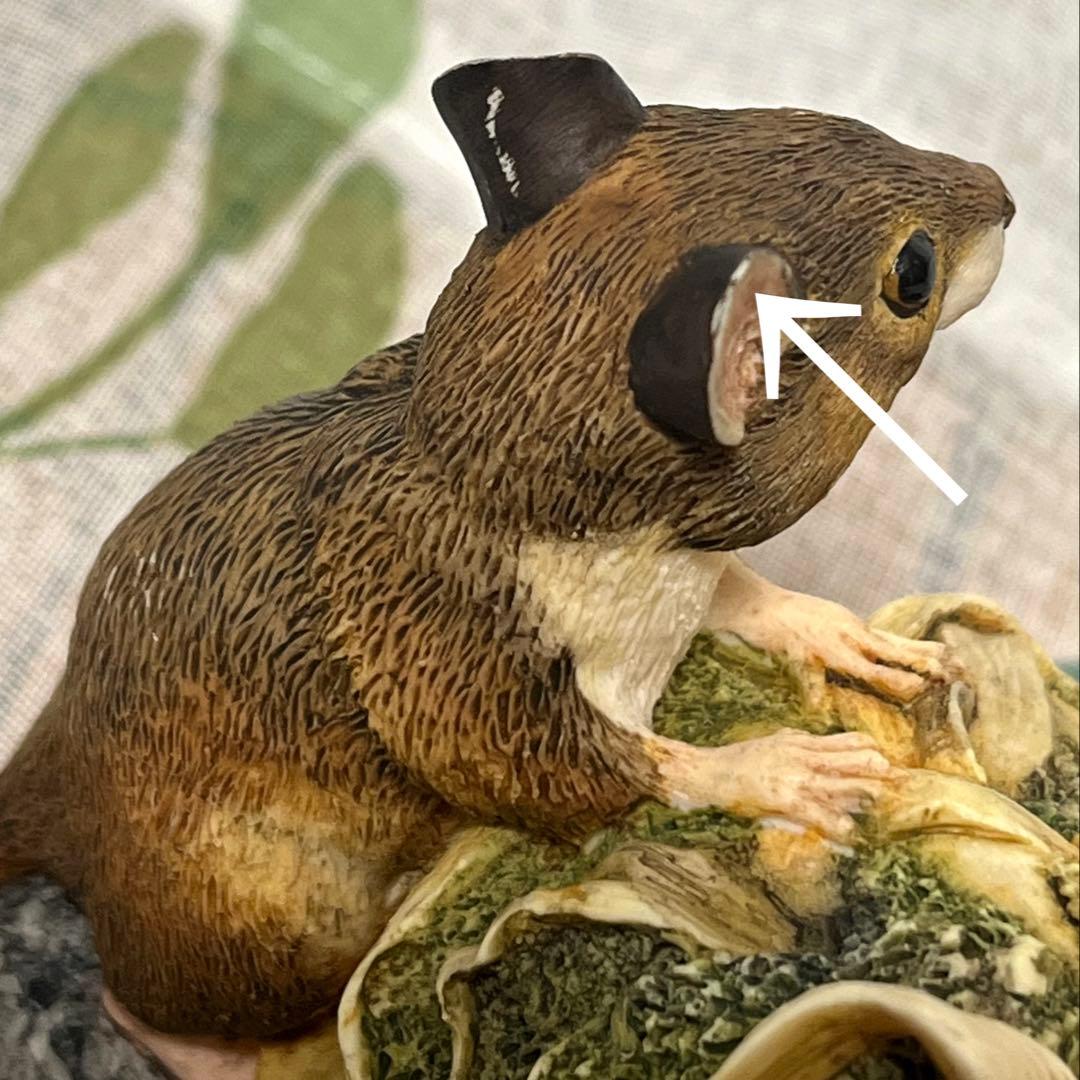 Border Fine Arts ネズミ 親子 フィギュリン 置物英国製