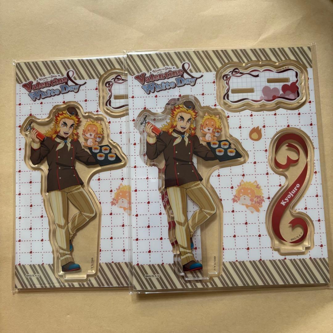 鬼滅の刃 バレンタイン アクリルスタンド 煉獄杏寿郎 - メルカリ