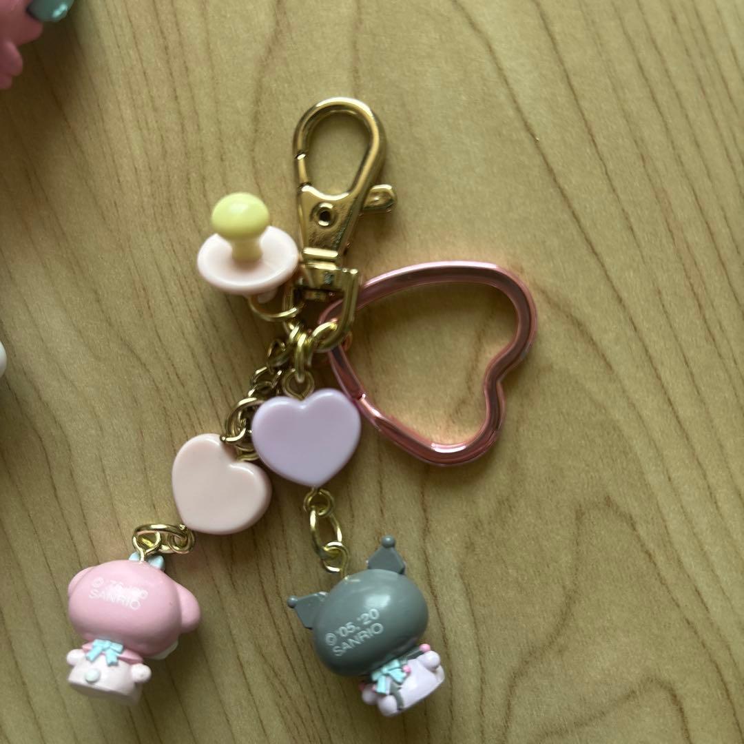 サンリオ　マイメロ　クロミ　ベビーチャーム　フィギュア
