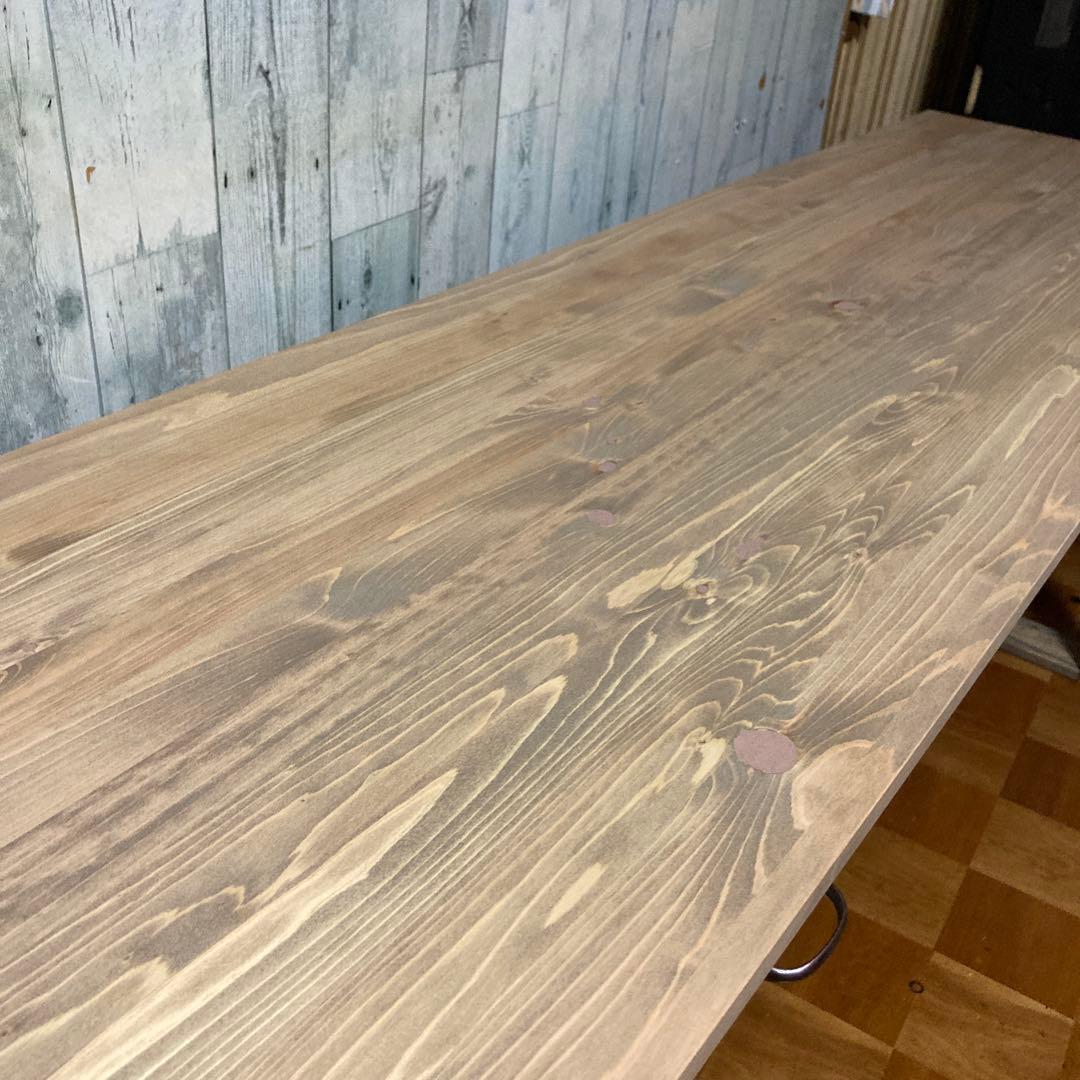 机 テーブル カウンター 幅180cm ヒノキの集成材