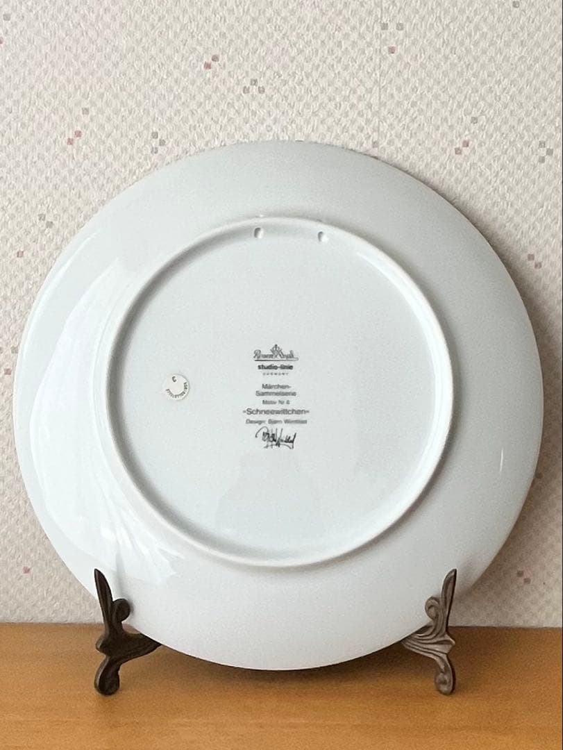 ビョルン・ヴィンブラッド ローゼンタール 絵皿 プレート 北欧ビンテージ