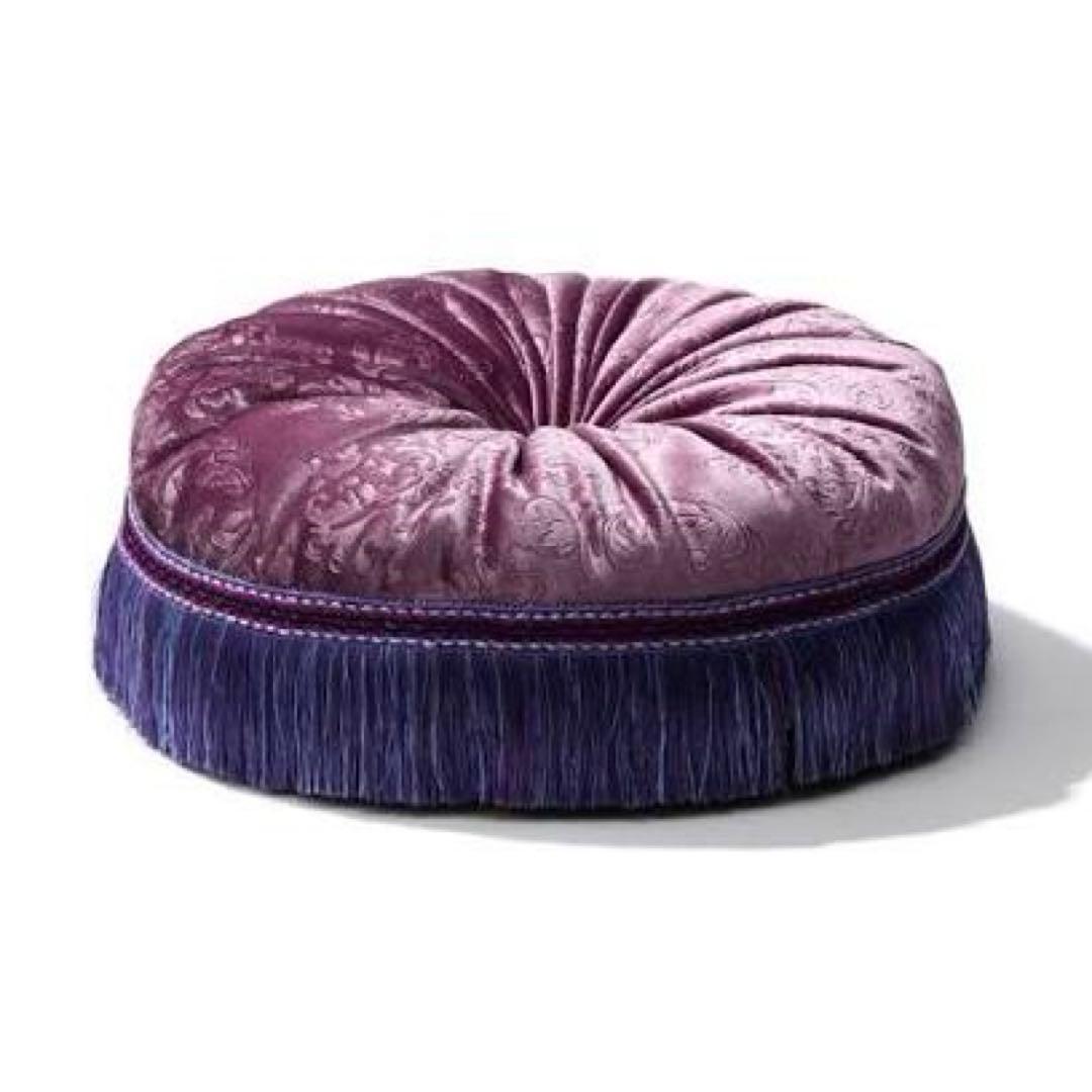 ANNASUIクッション Francfranc×アナスイ 紫 丸ラウンド 座布団 - メルカリ