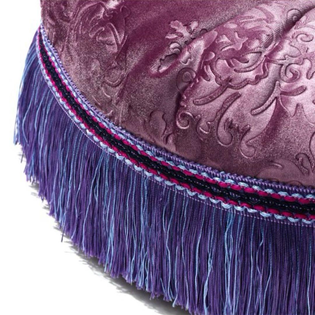 ANNASUIクッション Francfranc×アナスイ 紫 丸ラウンド 座布団 - メルカリ