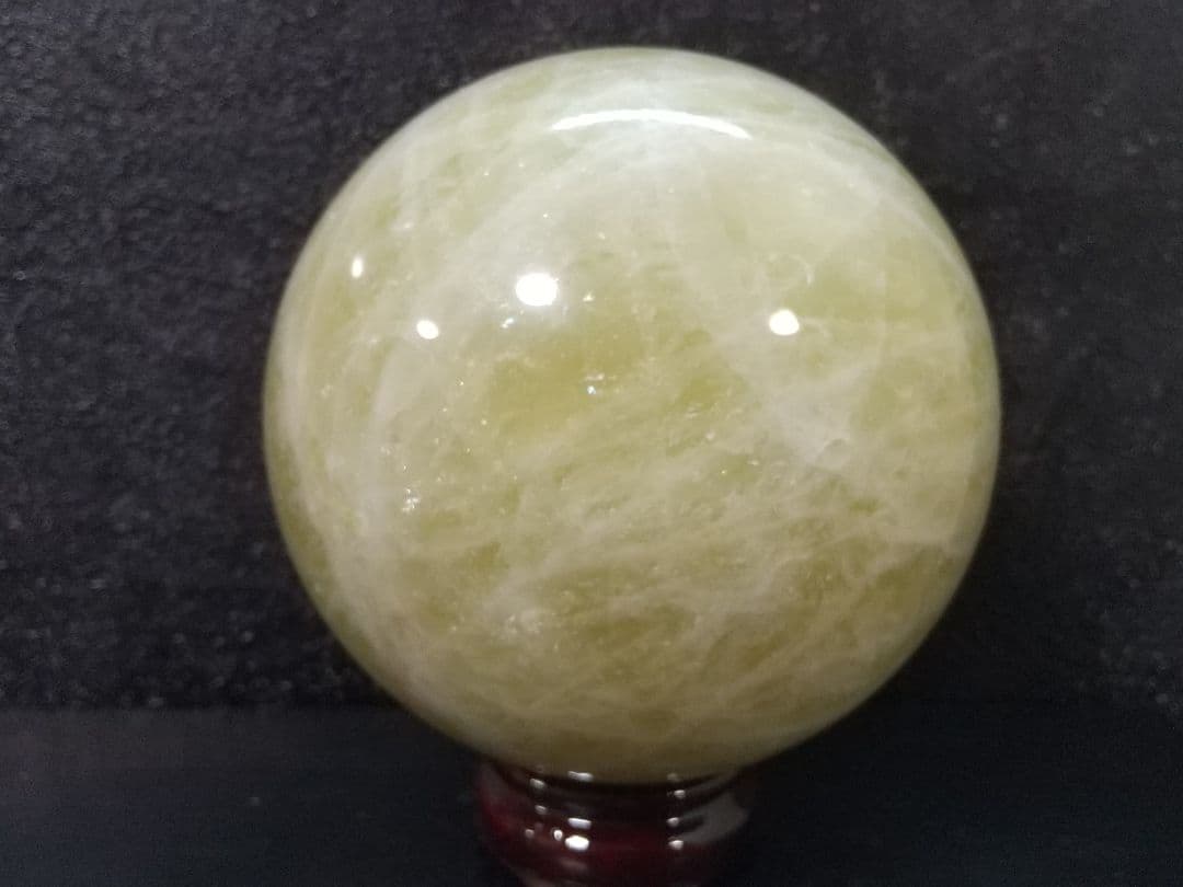 シトリン水晶丸玉(125㍉2.5kg)天然石