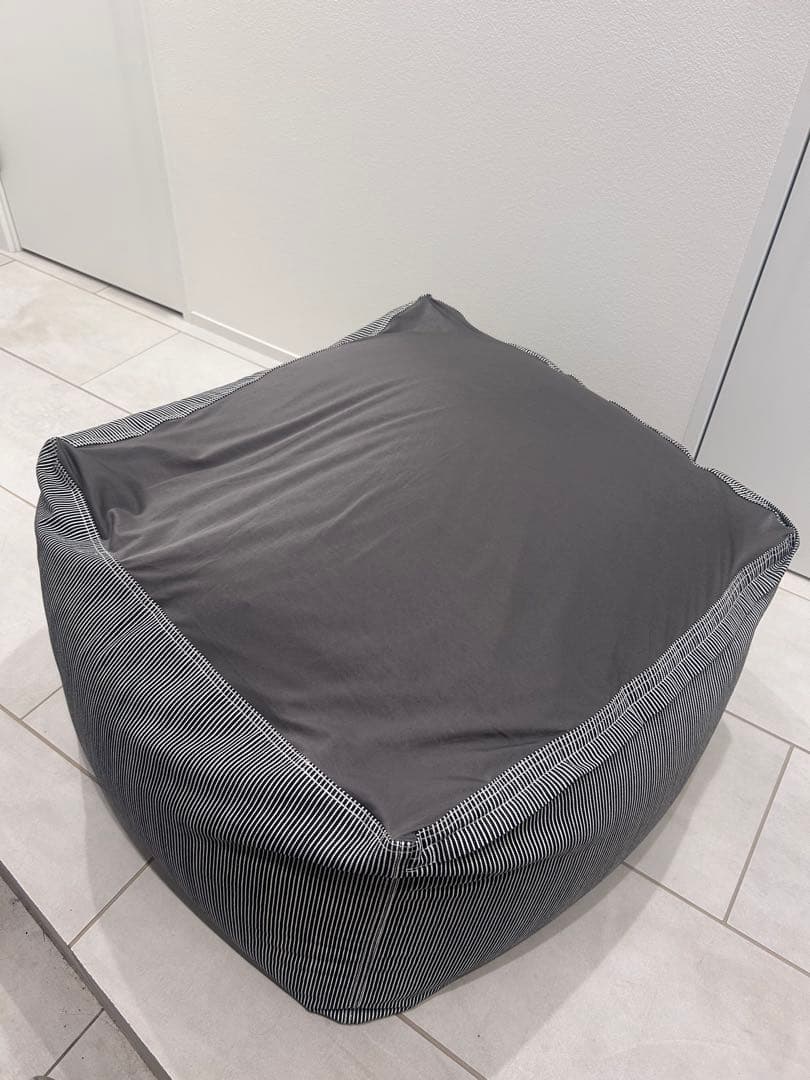 無印良品【新品】体にフィットするソファ　綿デニム　ヒッコリー　セット大