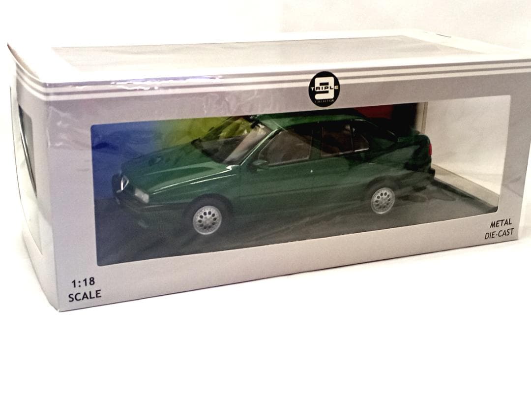 トリプル9 1/18 アルファロメオ 155 1996 (グリーンメタリック) - メルカリ