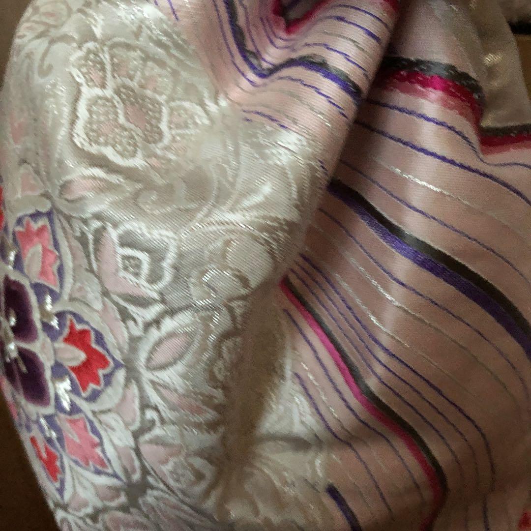 正絹袋帯からの七五三簡単付け帯です❣️