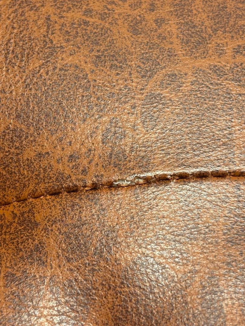 ブラウン 2人掛けソファ 直に取りに来てくださる方限定、愛知県瀬戸市