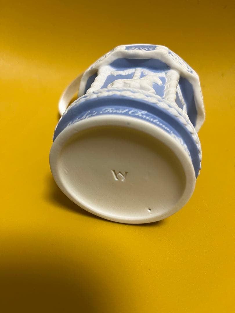 ウェッジウッド クリスマスオーナメント メリーゴーランド 2015 ブルー