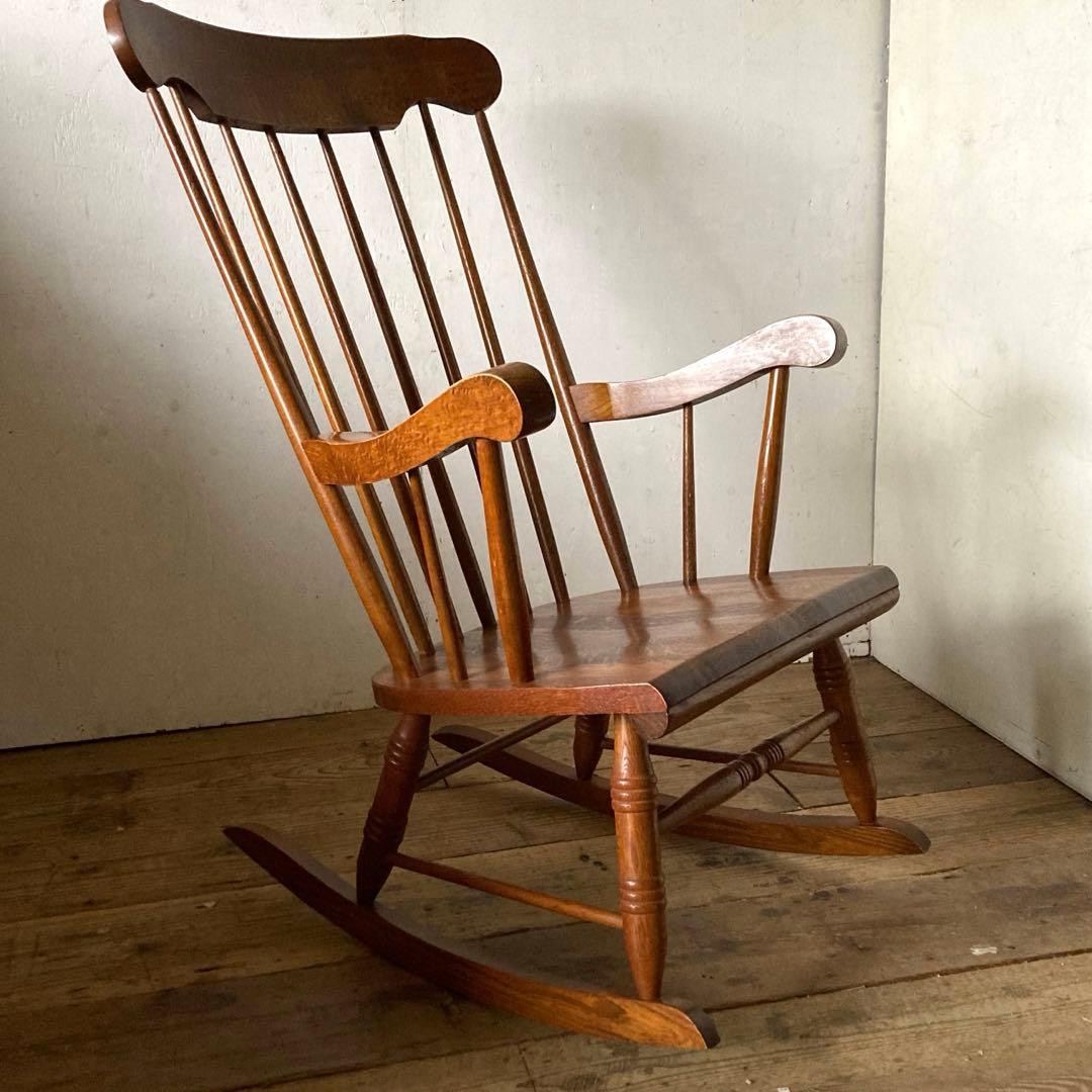 飛騨家具 柏木工 ヴィンテージ ロッキングチェア