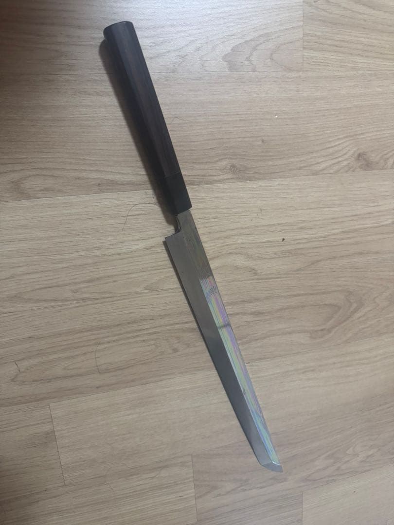 玄海正國x源伯鳳　水本焼　白鋼　先丸柳　330mm