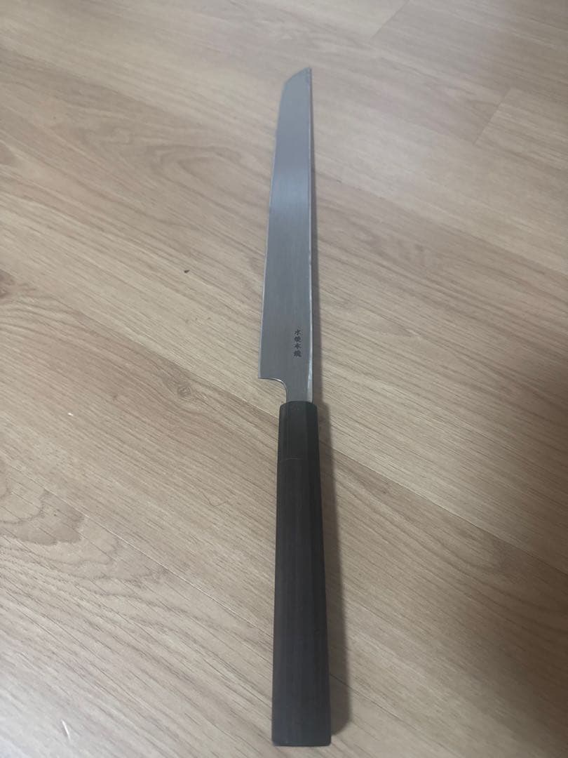 玄海正國x源伯鳳　水本焼　白鋼　先丸柳　330mm