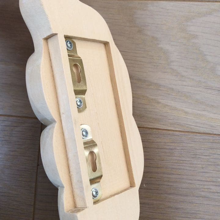 《美品》雲型　神棚　お札置き　檜