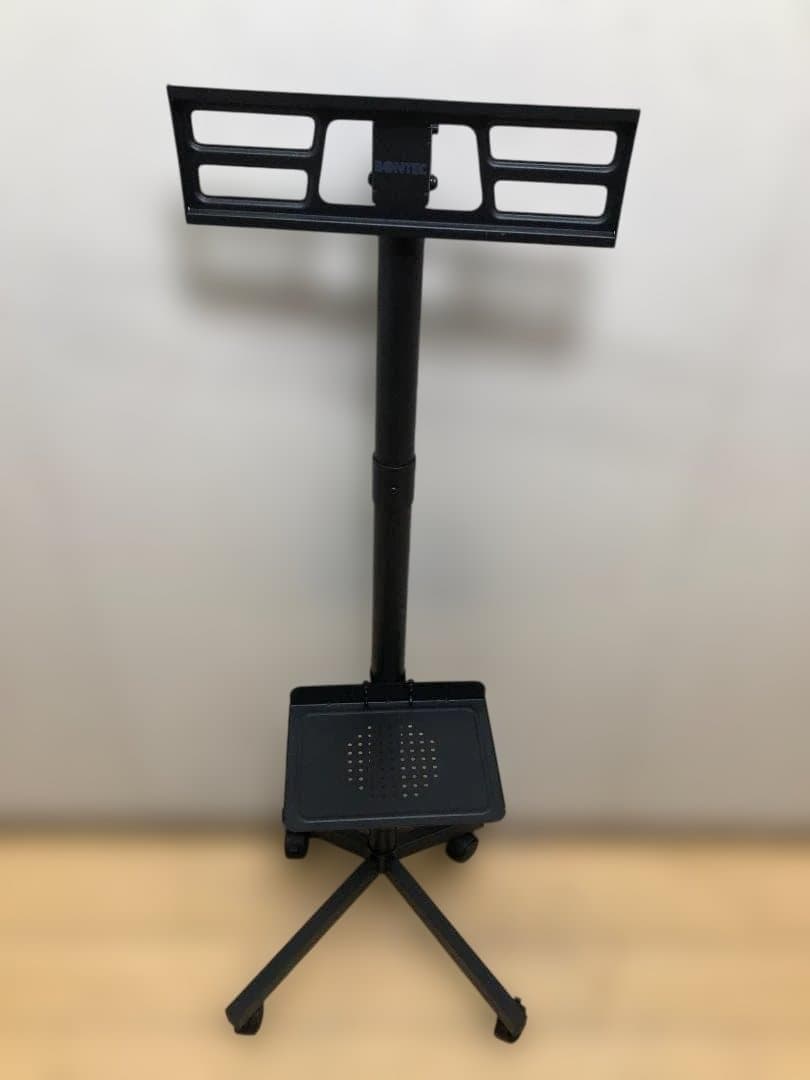 送料無料 BONTEC テレビスタンド キャスター付き 高さ調整 88269