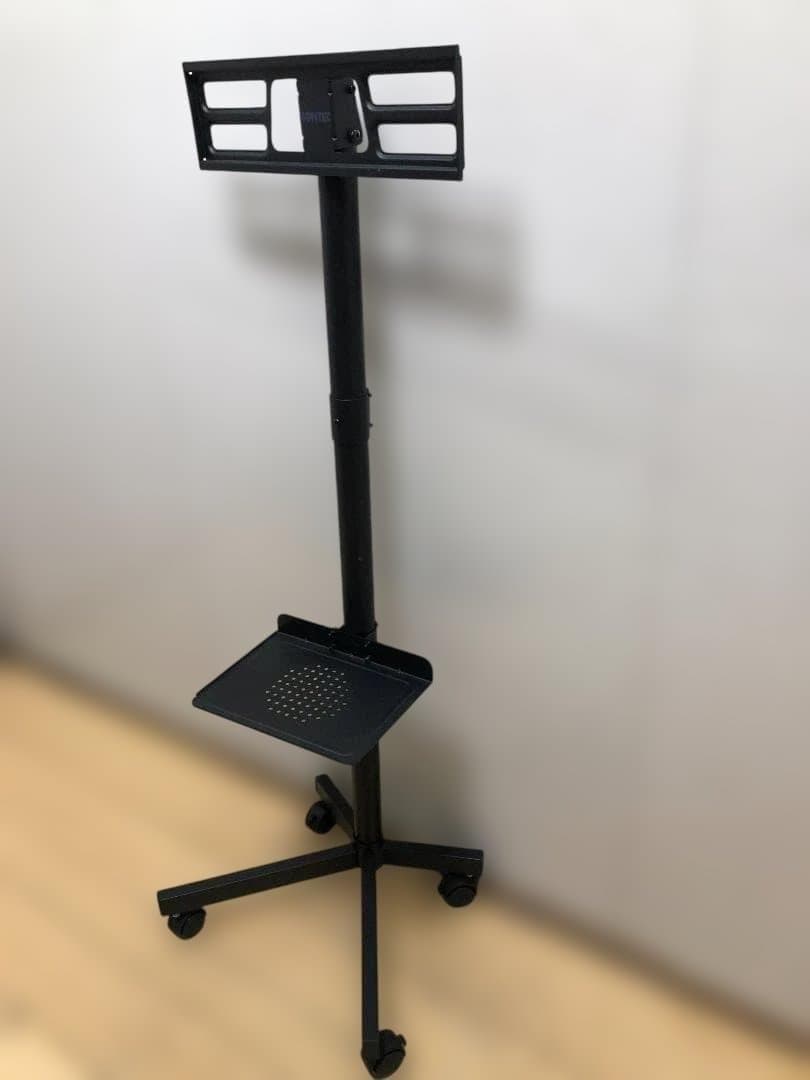 送料無料 BONTEC テレビスタンド キャスター付き 高さ調整 88269