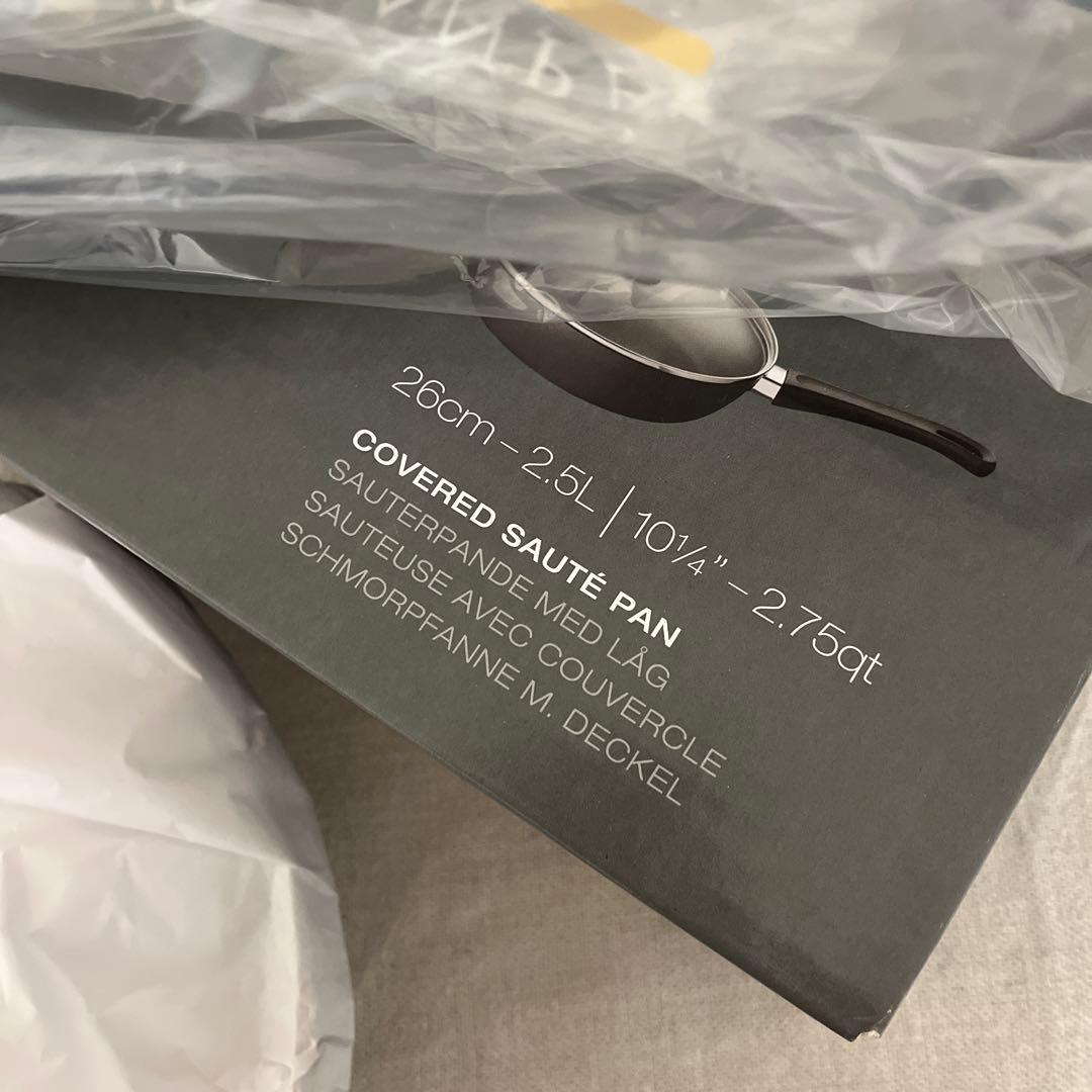 スキャンパン Classic ソテーパン 26cm 【IH不可】ガラス蓋付き