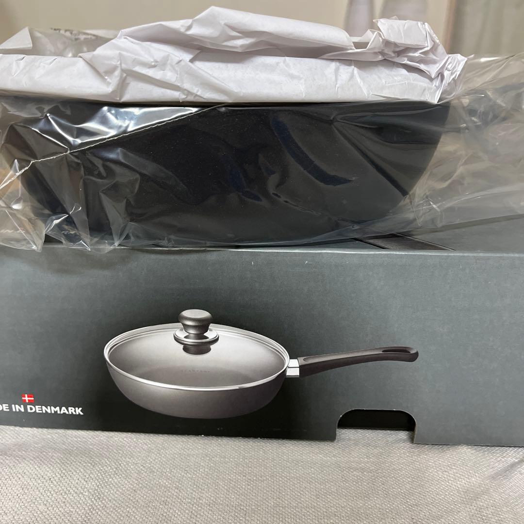 スキャンパン Classic ソテーパン 26cm 【IH不可】ガラス蓋付き