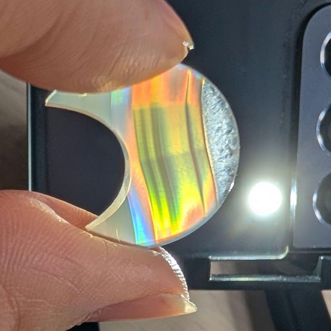 アイリスアゲート ムーン ピアス