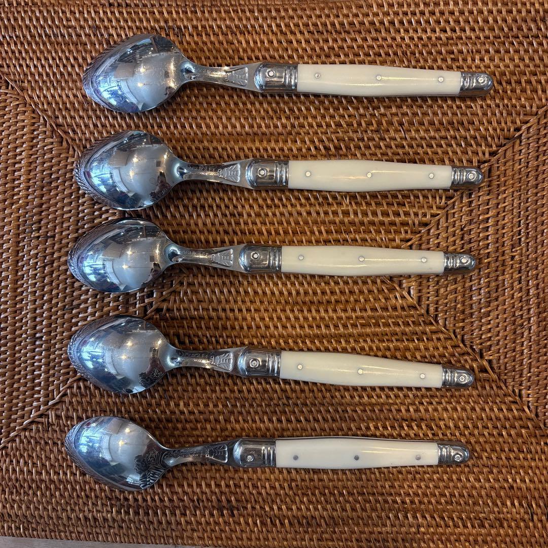 ラギオール　LAGUIOLE スプーン　5本