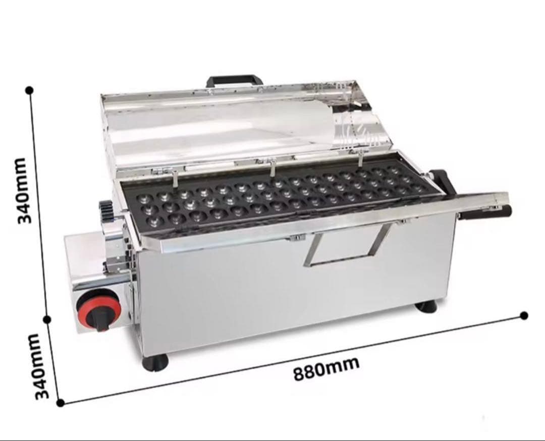 即納可　ベビーカステラ　業務用　プロパンガス　LPガス　45穴 カステラ機器