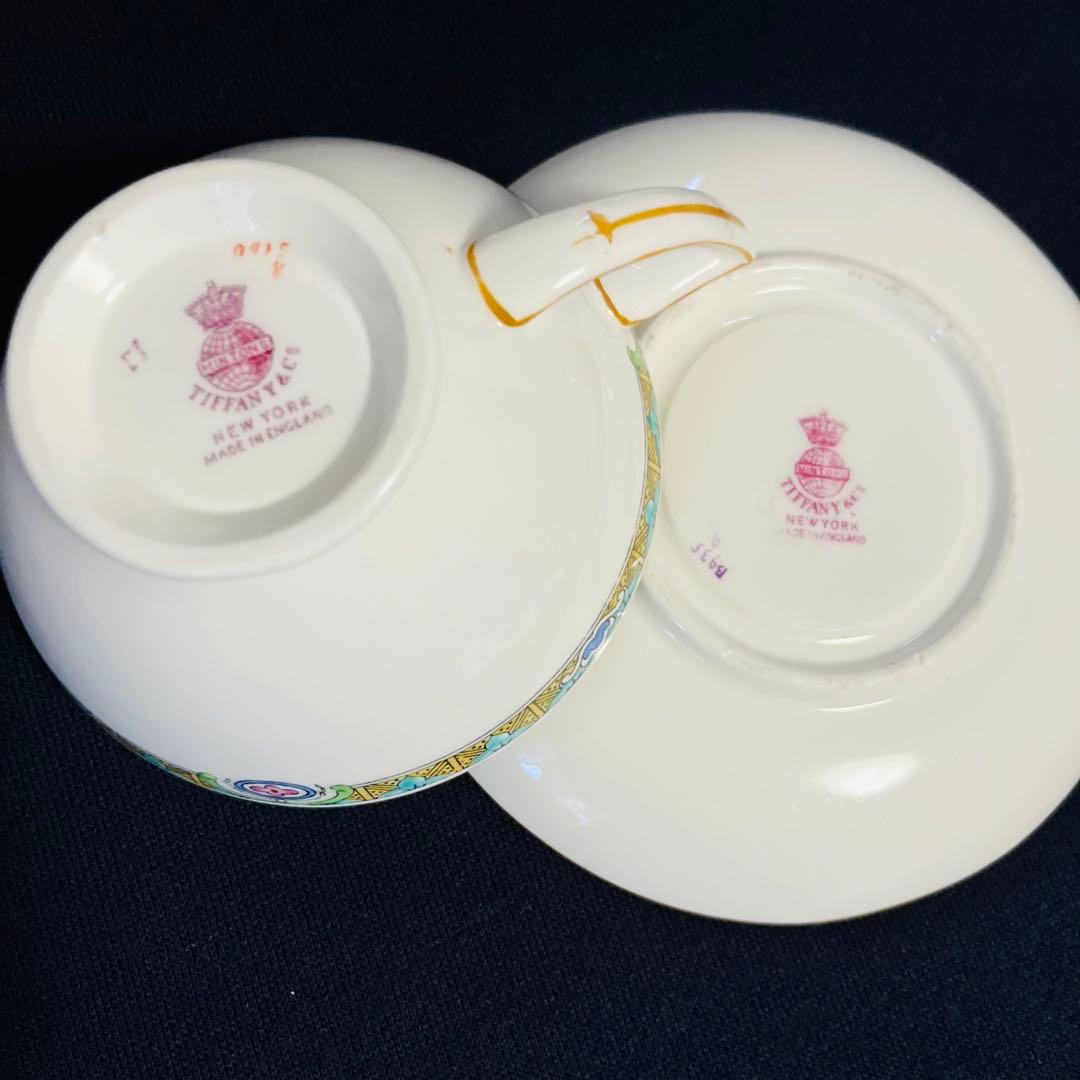 アンティークティファニー　オールドティファニー　ミントン　希少