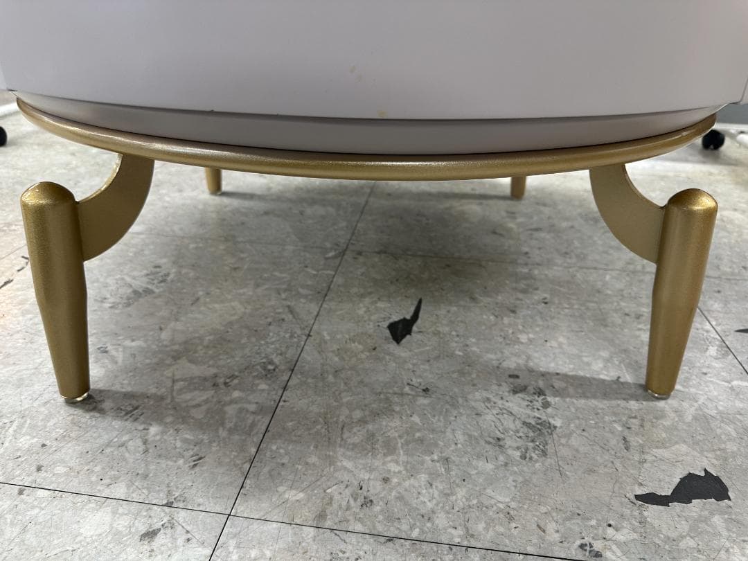 センターテーブル　大理石　マーブル　ホワイト