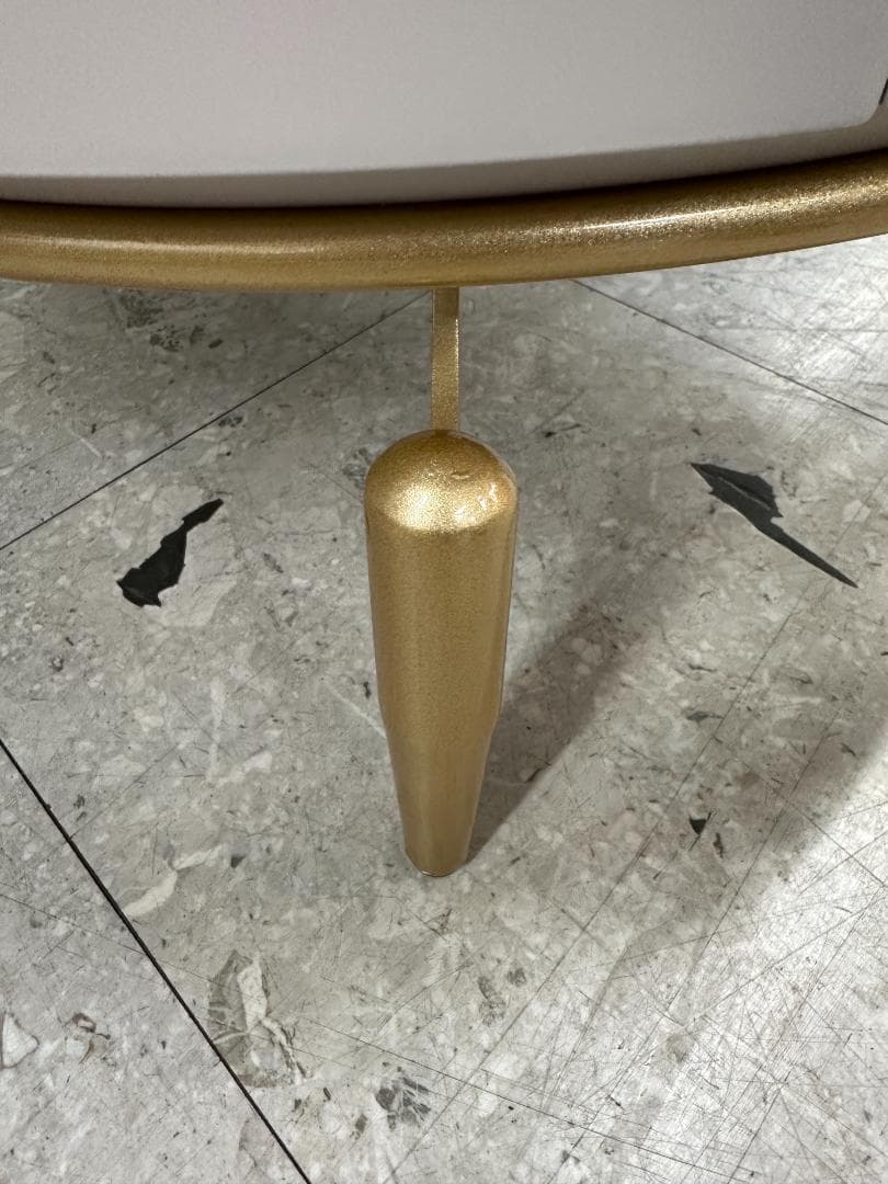 センターテーブル　大理石　マーブル　ホワイト