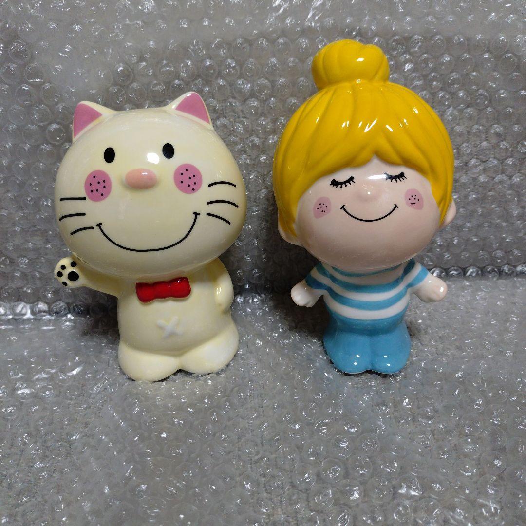 studio CLIP 陶器貯金箱[水森亜土コラボ] ミータン　女の子