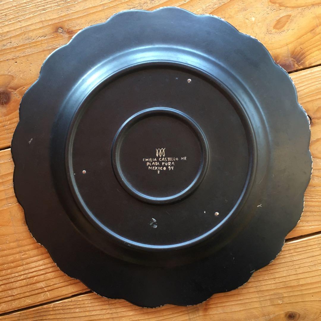 Emilia castillo 大皿 希少 銀細工