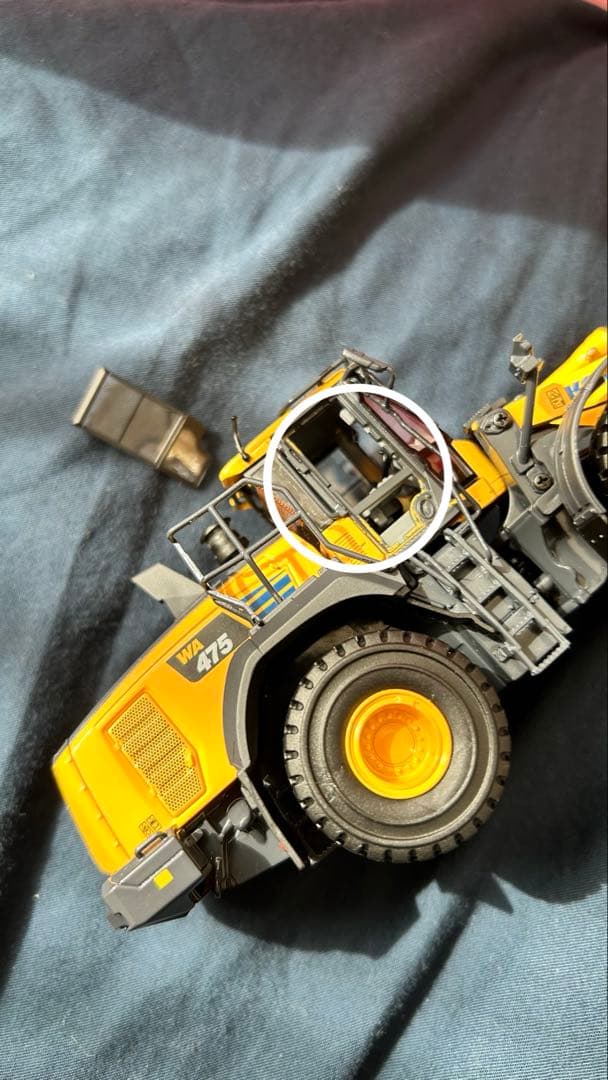 【値下げ】レア⭐︎訳あり大特価　コマツ WA475-10 フィギュア