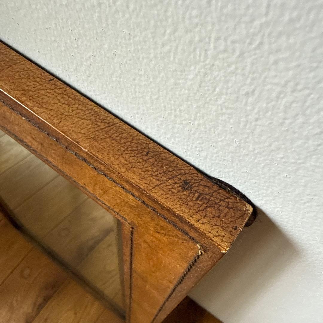 アンティーク調 壁掛 面取り加工ミラー カットミラー