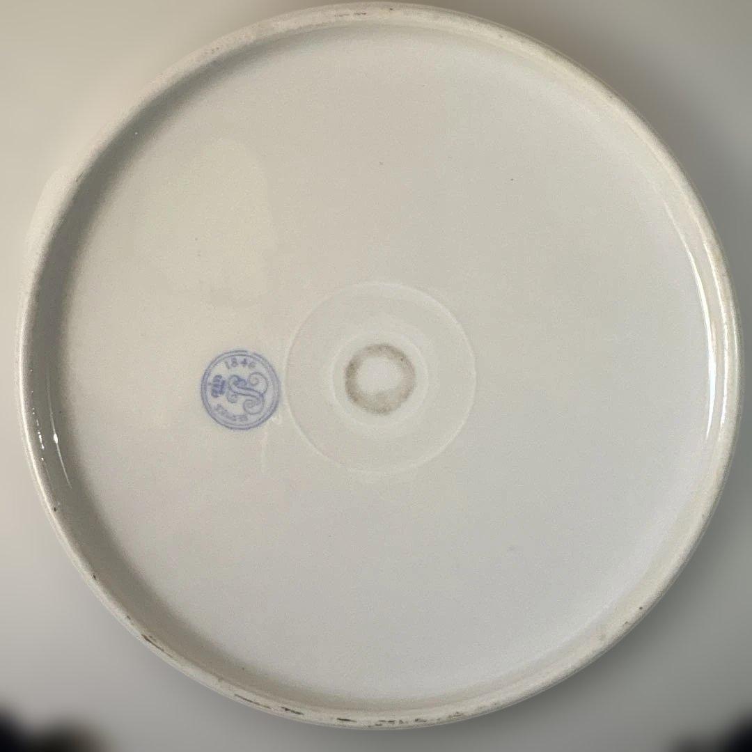 セーブル　SEVRES 金彩花柄プレート　24.8cm