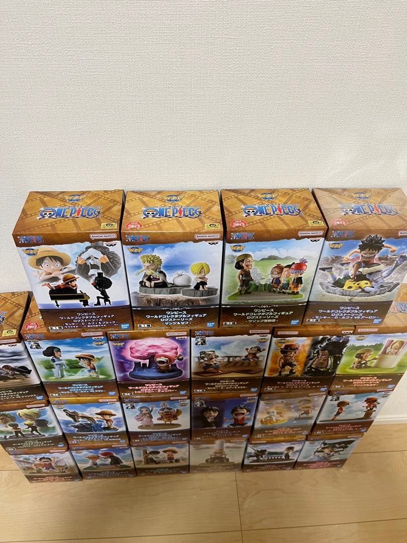 ワンピース ワールドコレクタブルフィギュア ログストーリーズ22種類