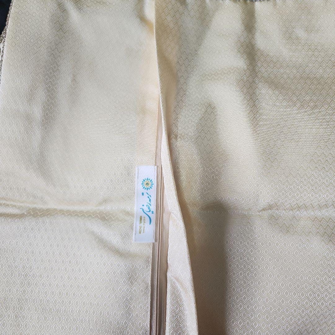 イラン製 水色 クッションカバー 約47cmセット