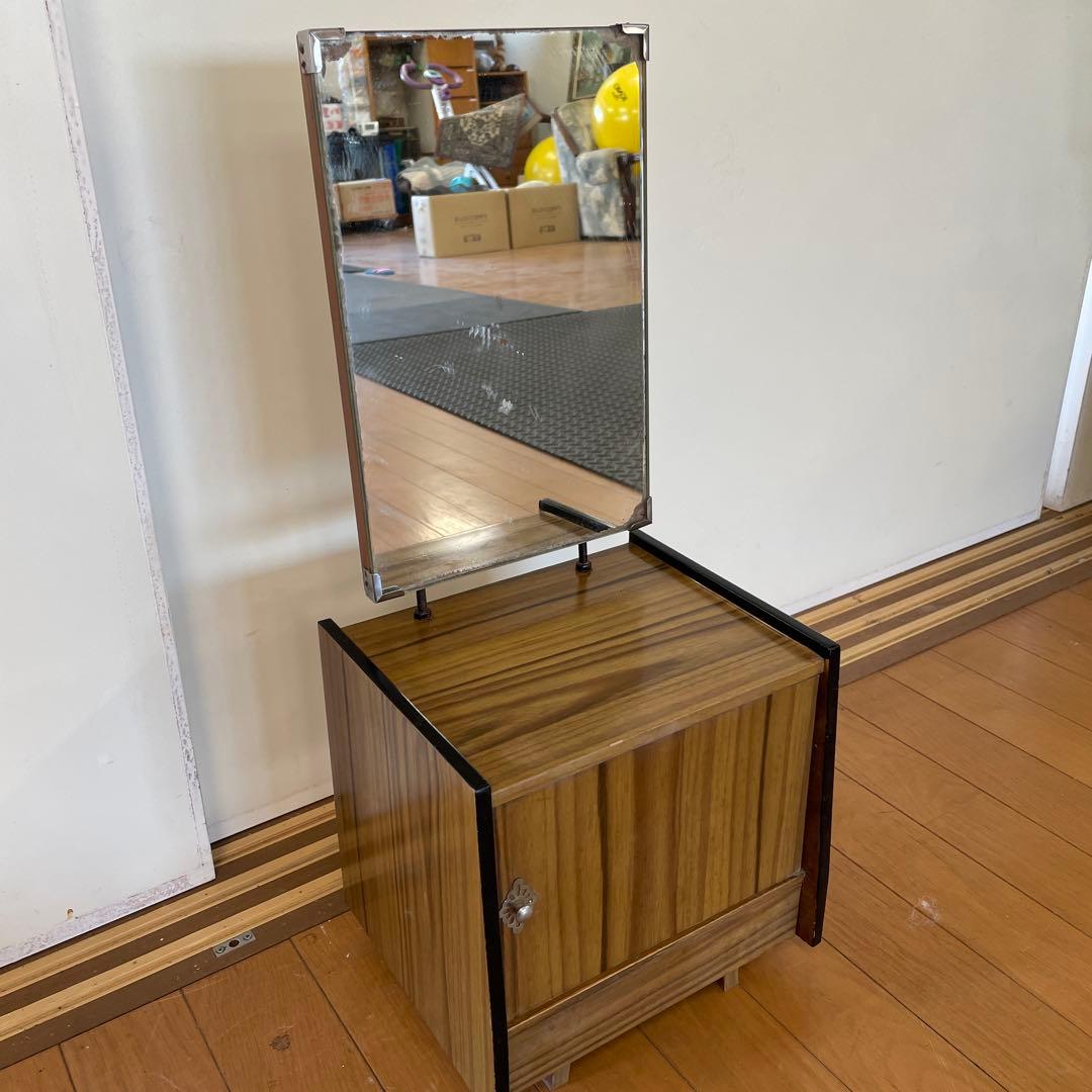 アンティーク❗️ 昭和レトロ 鏡台 - メルカリ