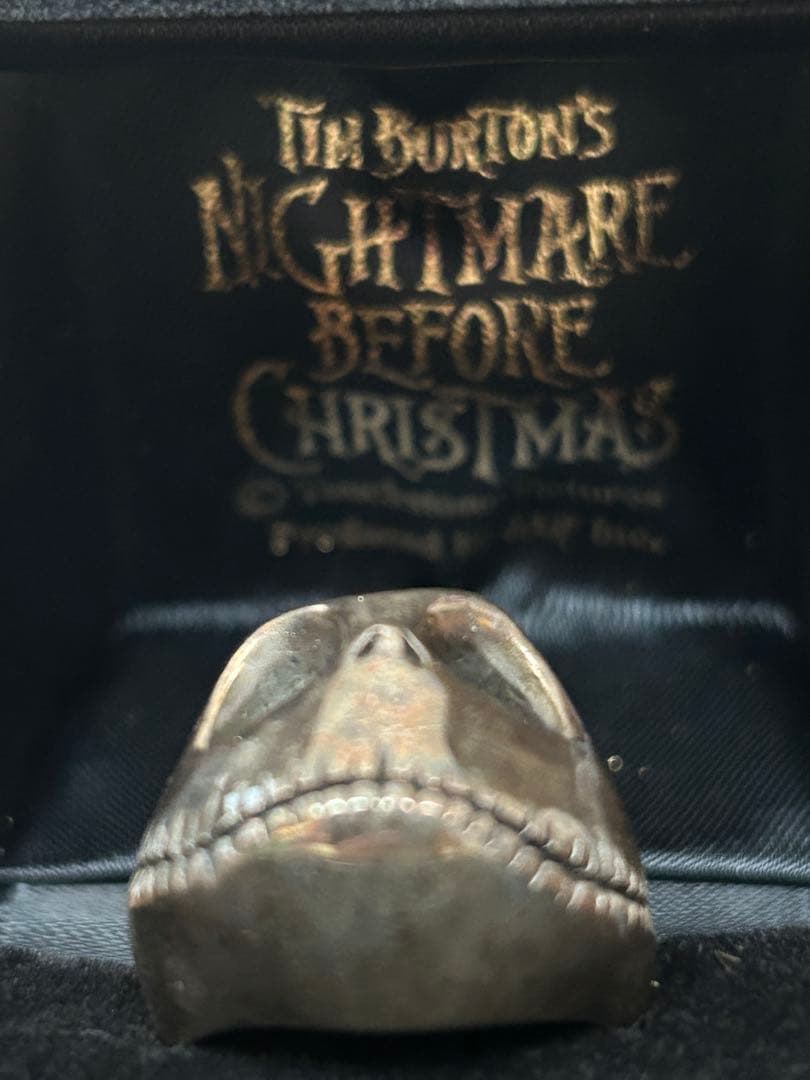 ナイトメア・ビフォア・クリスマス ジャック・スケリントンリング