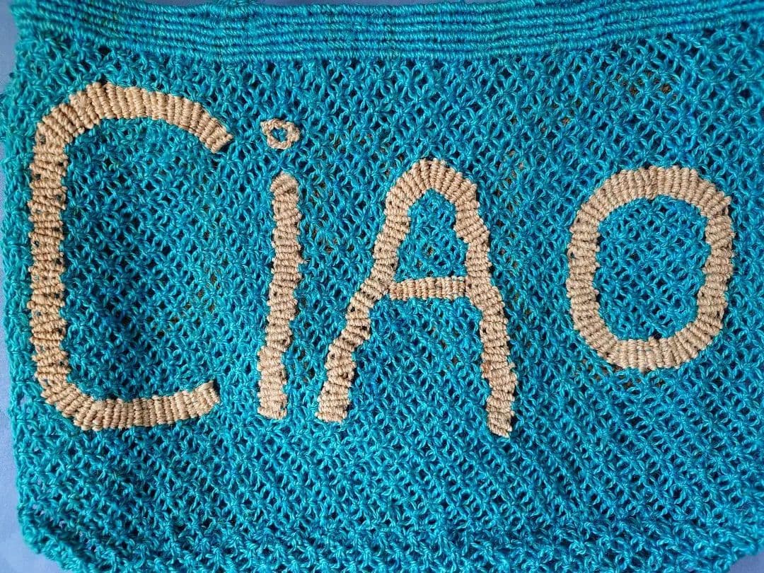 [2色]メッシュ編みトートバッグ Merci