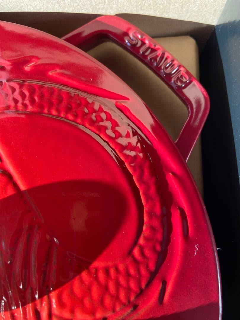 ⭐︎レア　STAUB ストウブ　ドラゴン ボルドー ブレイザー24cm