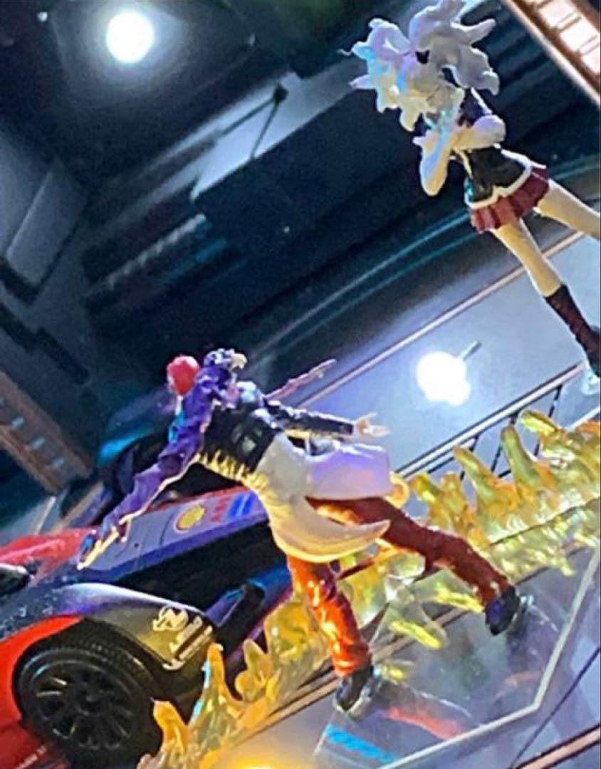 遊びは終わりだッ‼︎1/64フィギュア　格闘家　紫炎の拳を持つ男一体