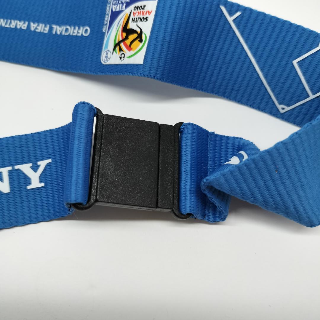 激レア 2010 南アフリカ W杯 FIFA×SONY 非売品 ネックストラップ