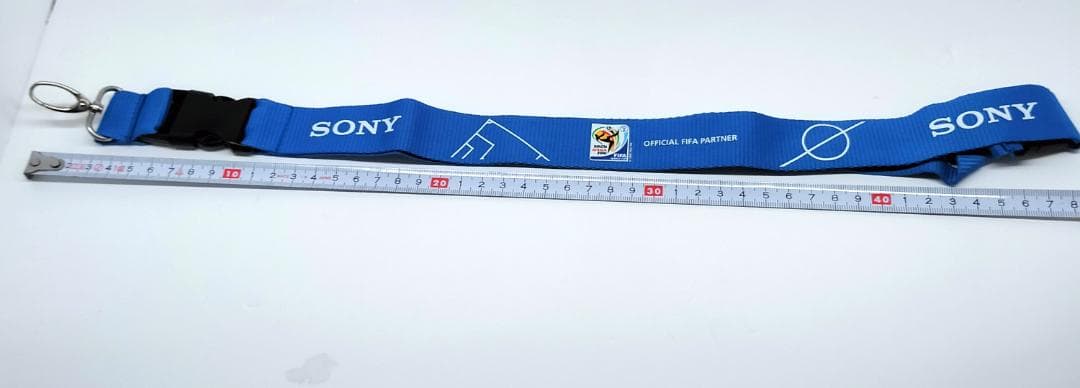 激レア 2010 南アフリカ W杯 FIFA×SONY 非売品 ネックストラップ