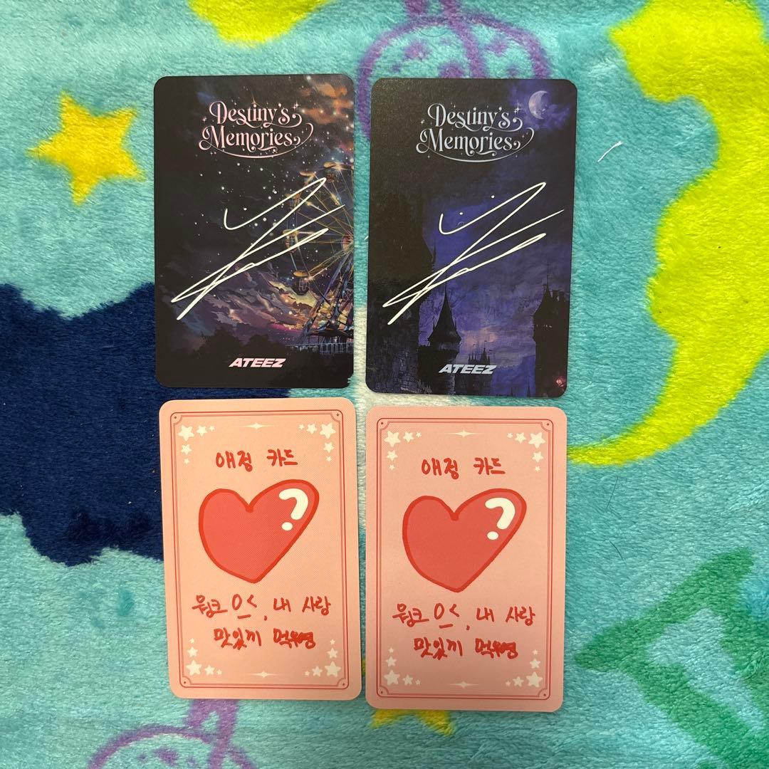 ATEEZ 展示会 ランダムトレカ ウヨン - メルカリ