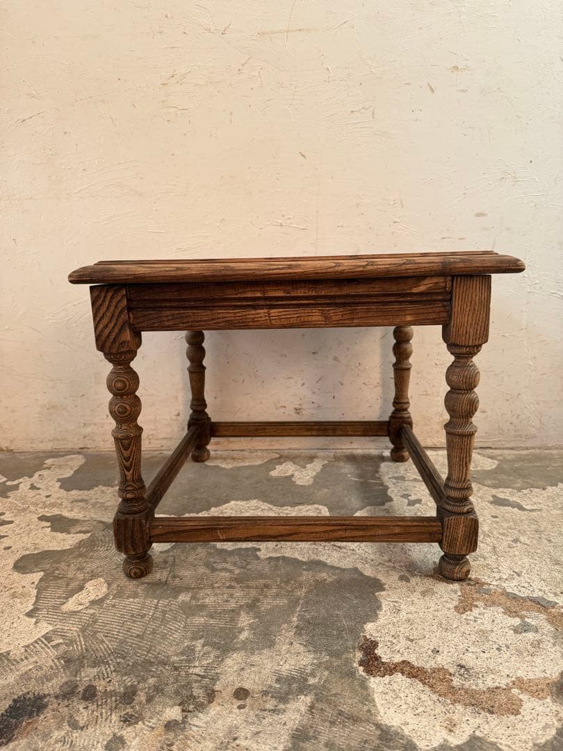 ビンテージ　サイドテーブル　コーヒーテーブル　剥離