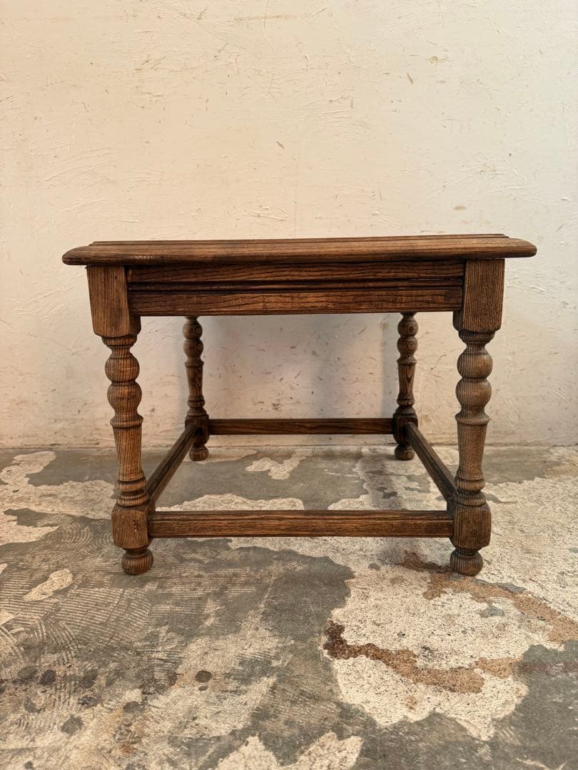 ビンテージ　サイドテーブル　コーヒーテーブル　剥離