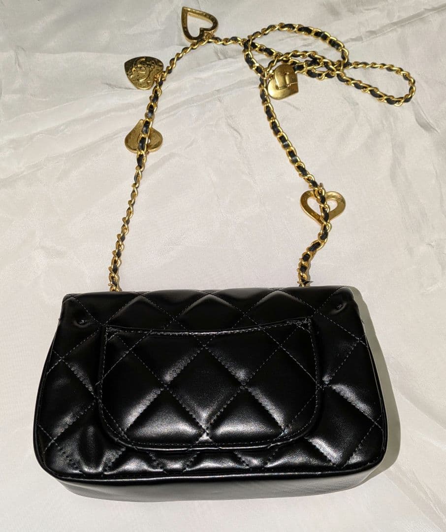 CHANEL シャネル ノベルティ ハートチェーン ショルダー 新品未使用