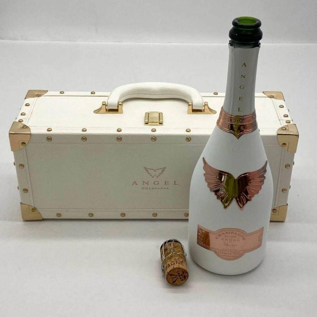 ANGEL エンジェル シャンパン空きボトル・ケース3点セット - メルカリ
