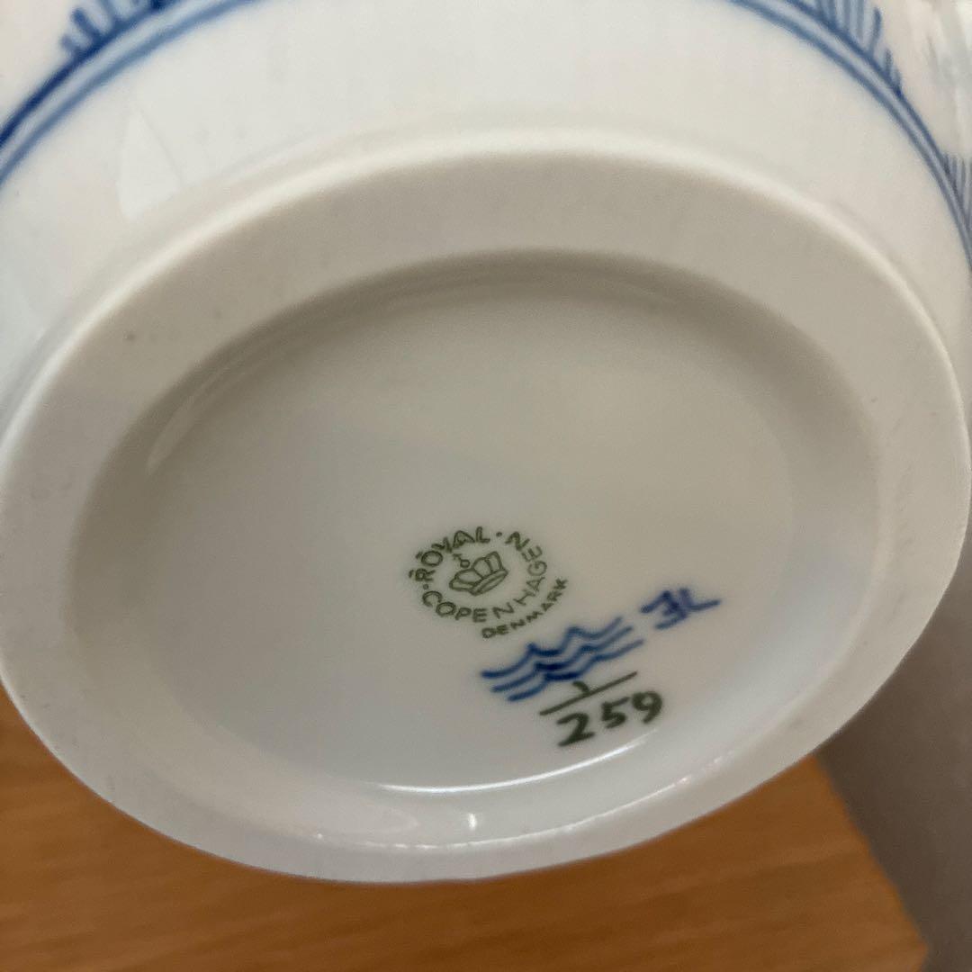 ロイヤルコペンハーゲン　ブルーフルーテッドプレイン　ティーポット700ml